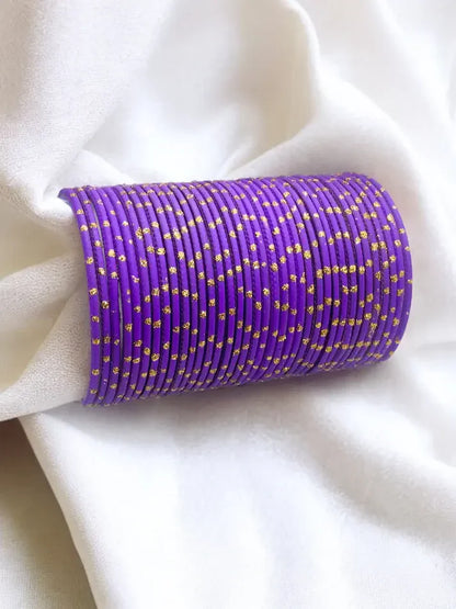 Metal Dot Bangles(Per Dozen)