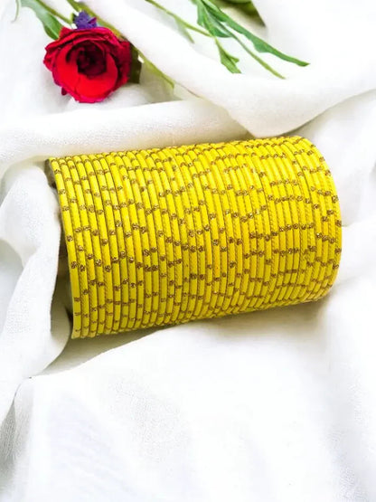 Metal Dot Bangles(Per Dozen)